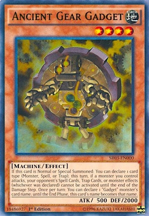 Ancient Gear Gadget (3000) (SR03) - YuGiOh Single