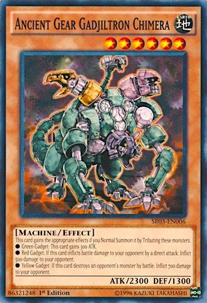 Ancient Gear Gadjiltron Chimera (3006) (SR03) - YuGiOh Single