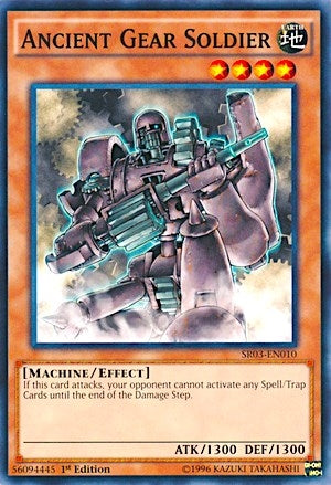 Ancient Gear Soldier (3010) (SR03) - YuGiOh Single