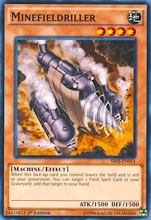 Minefieldriller (3014) (SR03) - YuGiOh Single