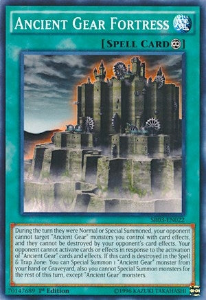 Ancient Gear Fortress (3022) (SR03) - YuGiOh Single