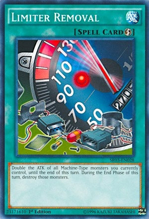 Limiter Removal (3028) (SR03) - YuGiOh Single