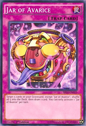 Jar of Avarice (3033) (SR03) - YuGiOh Single