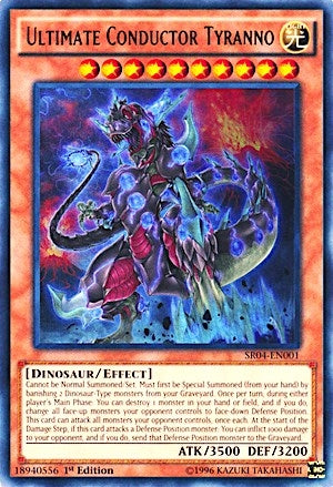 Ultimate Conductor Tyranno (4001) (SR04) - YuGiOh Single