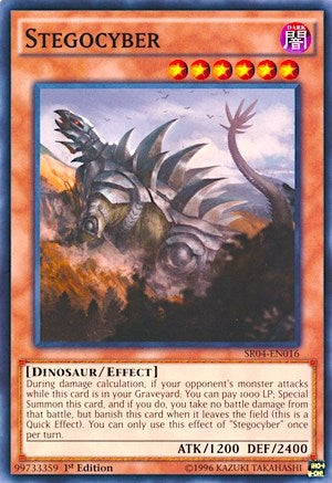 Stegocyber (4016) (SR04) - YuGiOh Single