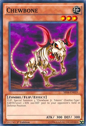 Chewbone (4019) (SR04) - YuGiOh Single