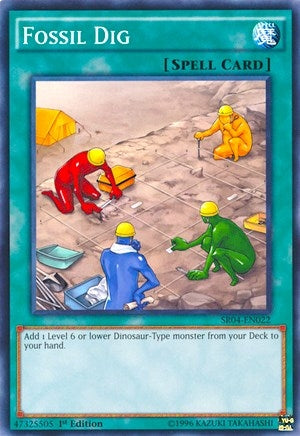 Fossil Dig (4022) (SR04) - YuGiOh Single