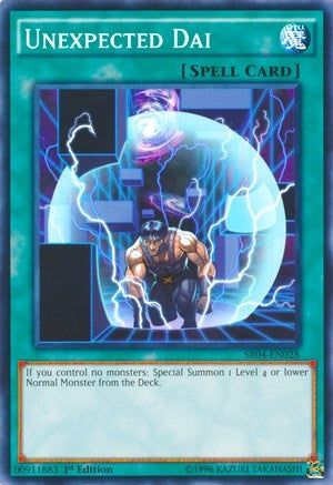 Unexpected Dai (4028) (SR04) - YuGiOh Single