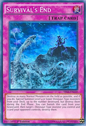 Survival’s End (4030) (SR04) - YuGiOh Single
