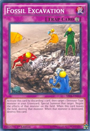 Fossil Excavation (4032) (SR04) - YuGiOh Single