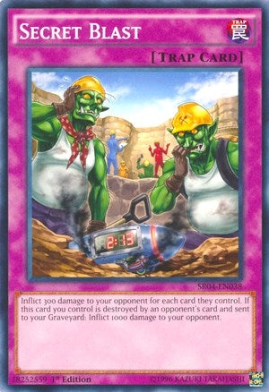 Secret Blast (4038) (SR04) - YuGiOh Single