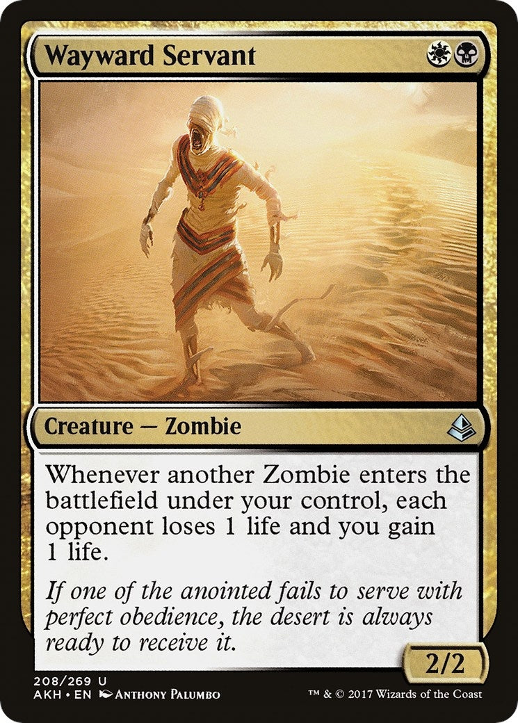 Wayward Servant (208) [AKH] - MTG Single