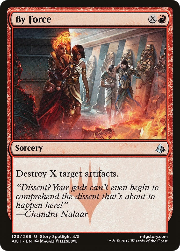 By Force (123) [AKH] - MTG Single