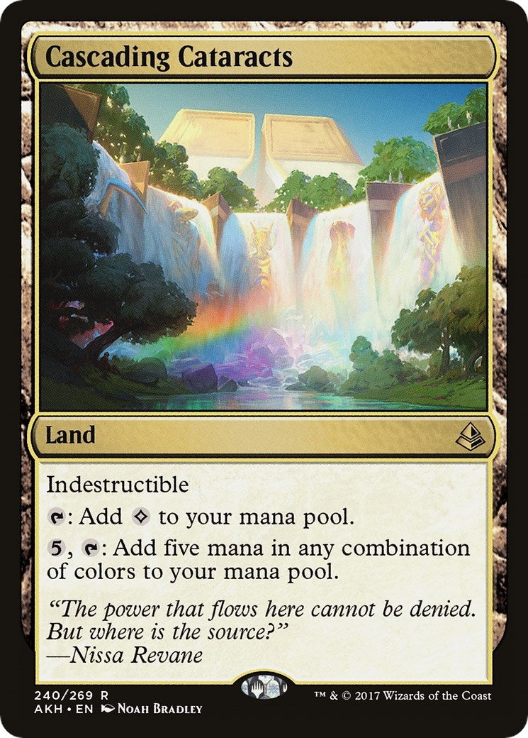 Cascading Cataracts (240) [AKH] - MTG Single