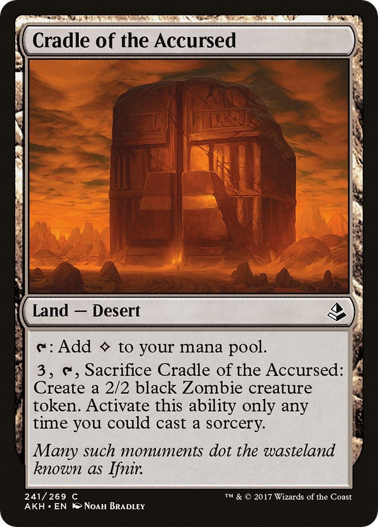 Cradle of the Accursed (241) [AKH] - MTG Single