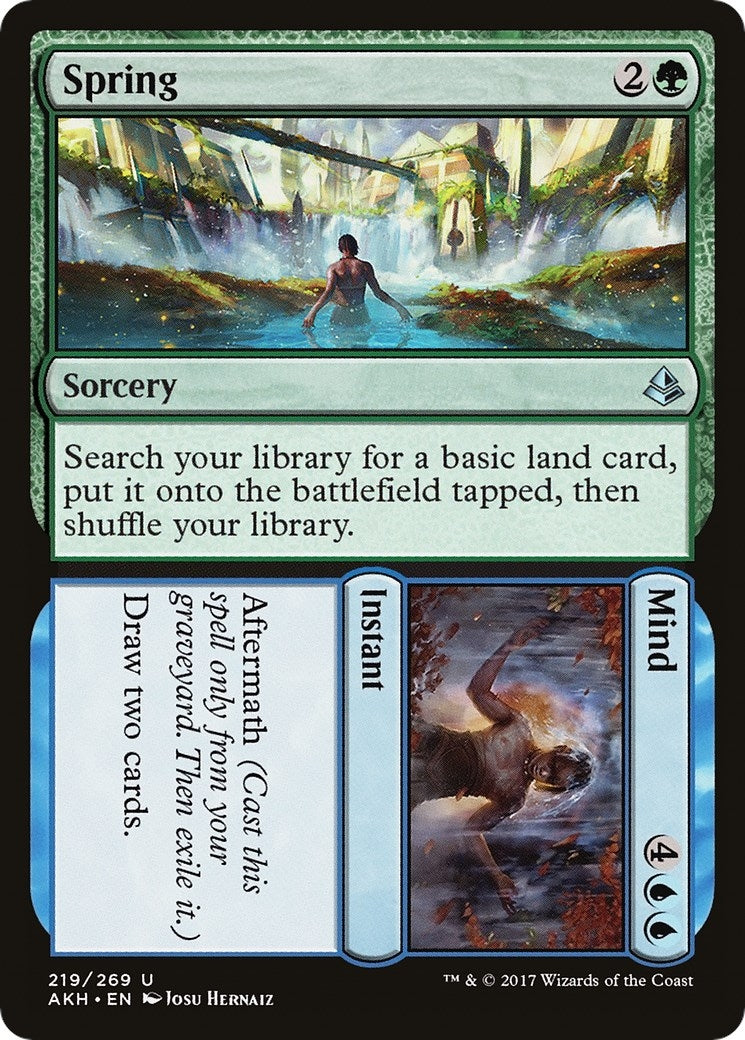 Spring // Mind (219) [AKH] - MTG Single