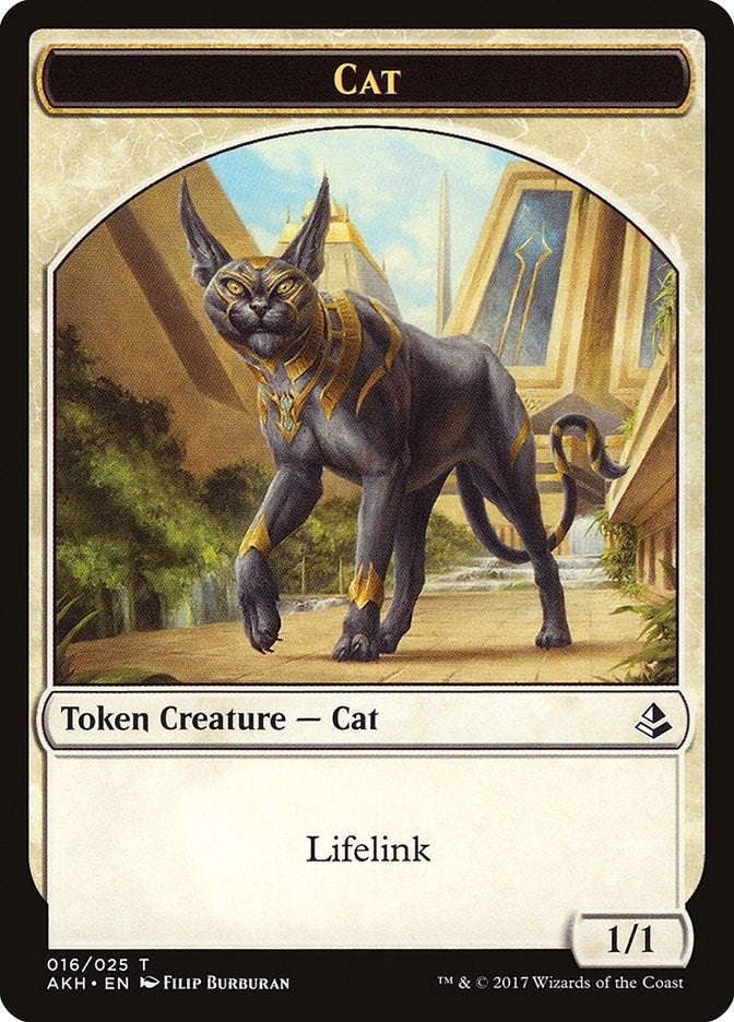 Cat Token (0) [AKH] - MTG Single