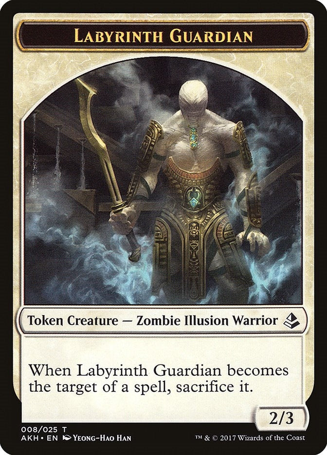 Labyrinth Guardian Token (0) [AKH] - MTG Single