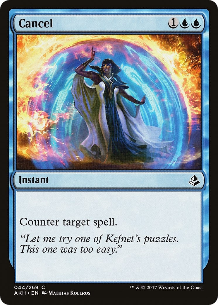 Cancel (44) [AKH] - MTG Single