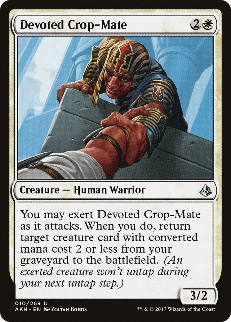 Devoted Crop-Mate (10) [AKH] - MTG Single