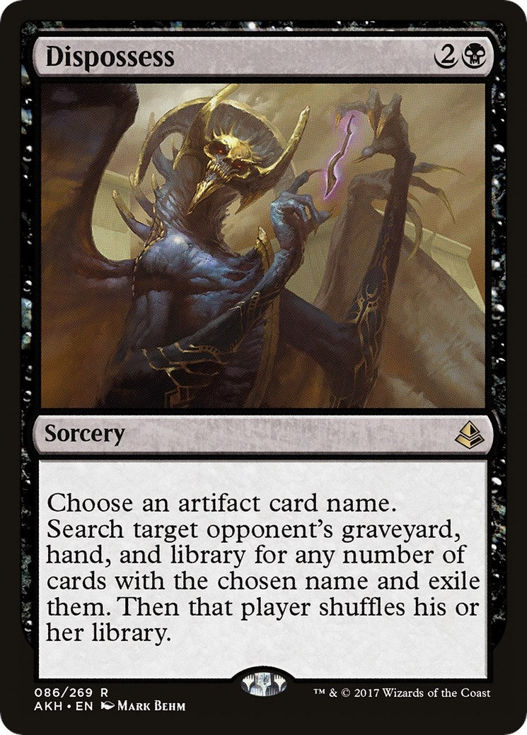 Dispossess (86) [AKH] - MTG Single