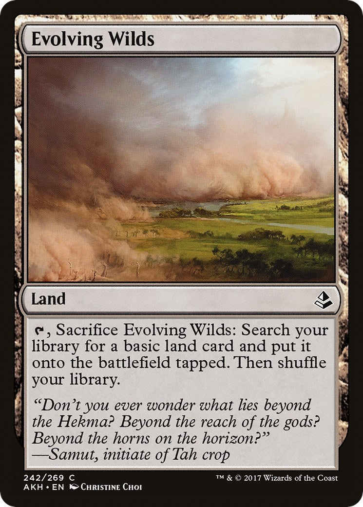 Evolving Wilds (242) [AKH] - MTG Single