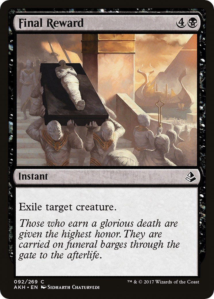 Final Reward (92) [AKH] - MTG Single
