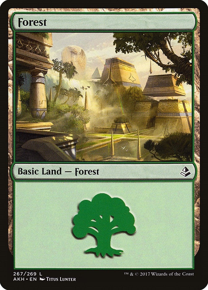 Forest (267) (267) [AKH] - MTG Single
