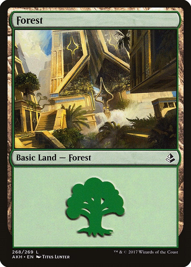 Forest (268) (268) [AKH] - MTG Single