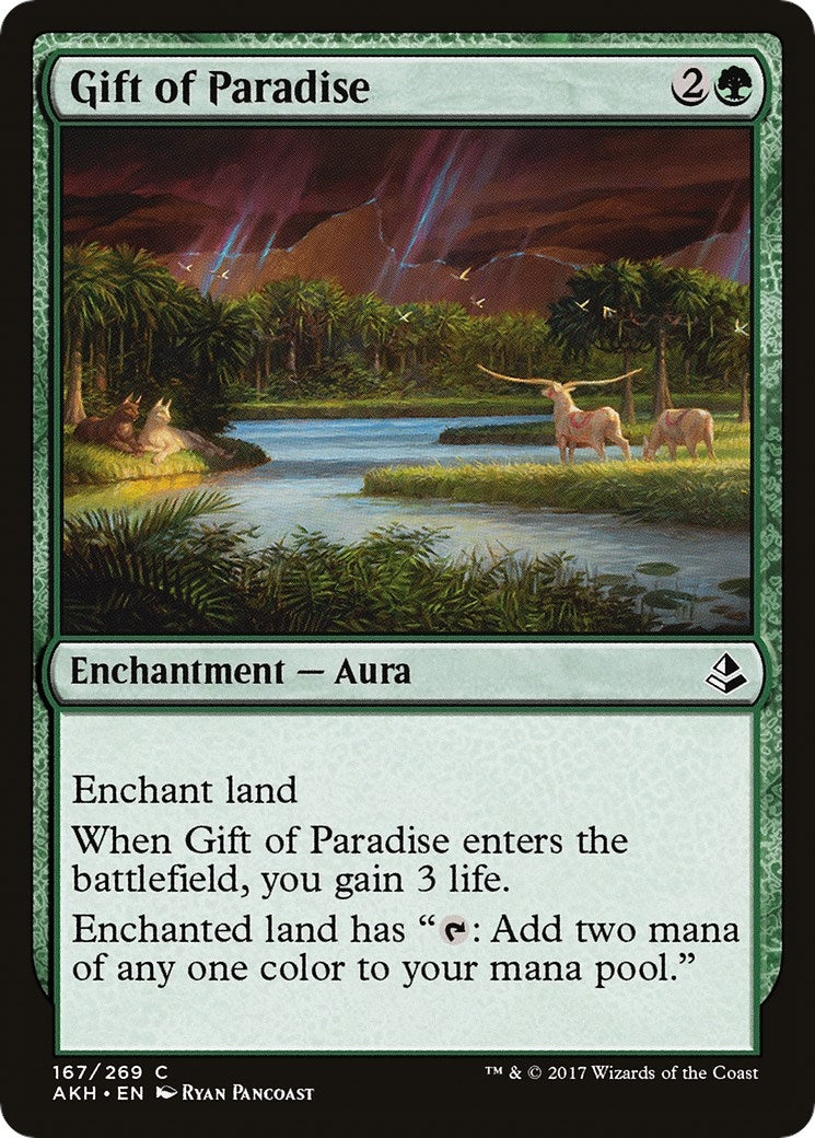 Gift of Paradise (167) [AKH] - MTG Single