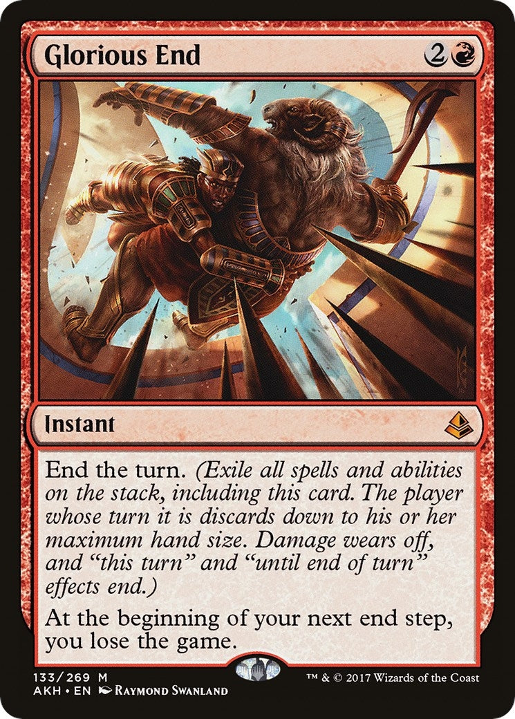 Glorious End (133) [AKH] - MTG Single