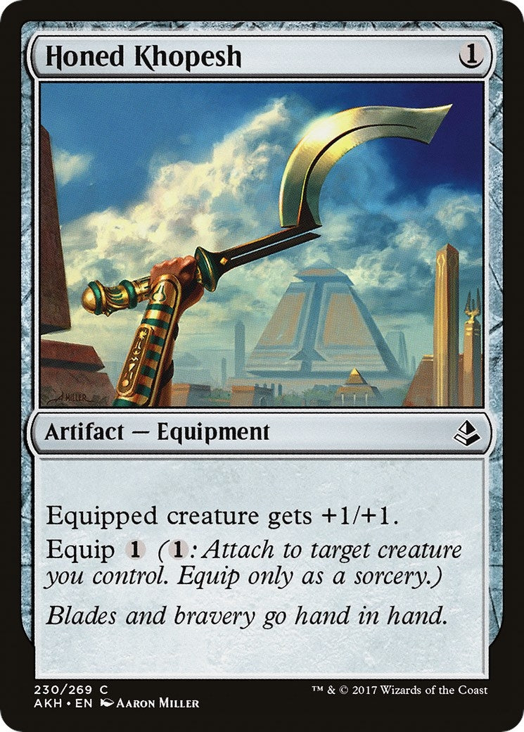 Honed Khopesh (230) [AKH] - MTG Single
