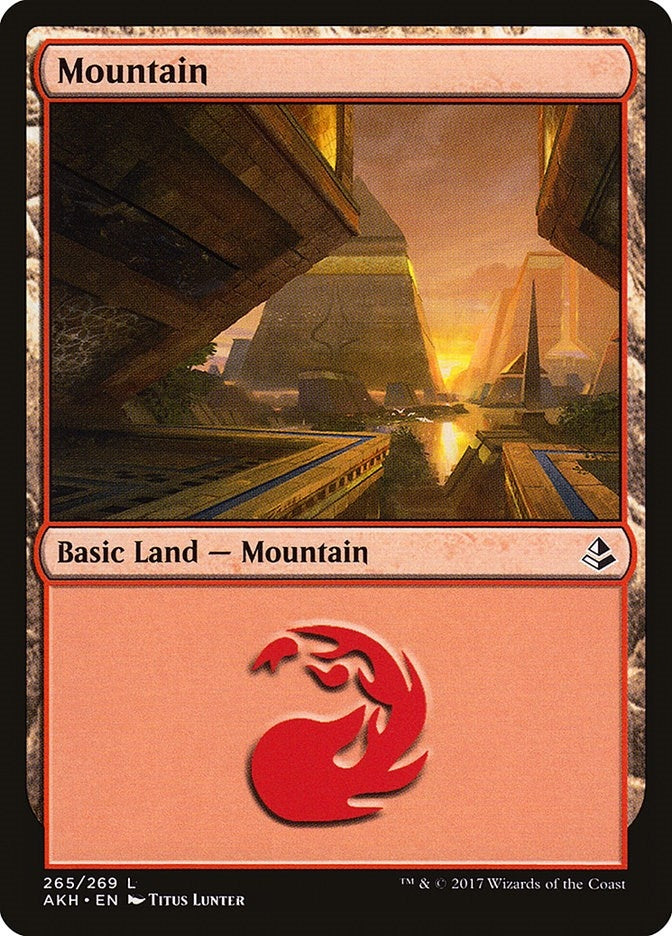 Mountain (265) (265) [AKH] - MTG Single