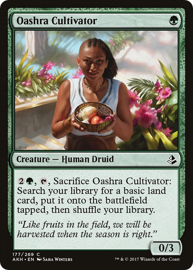 Oashra Cultivator (177) [AKH] - MTG Single