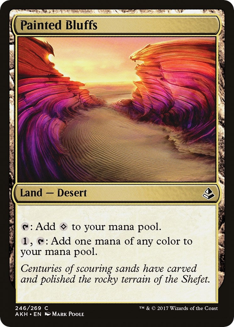 Painted Bluffs (246) [AKH] - MTG Single