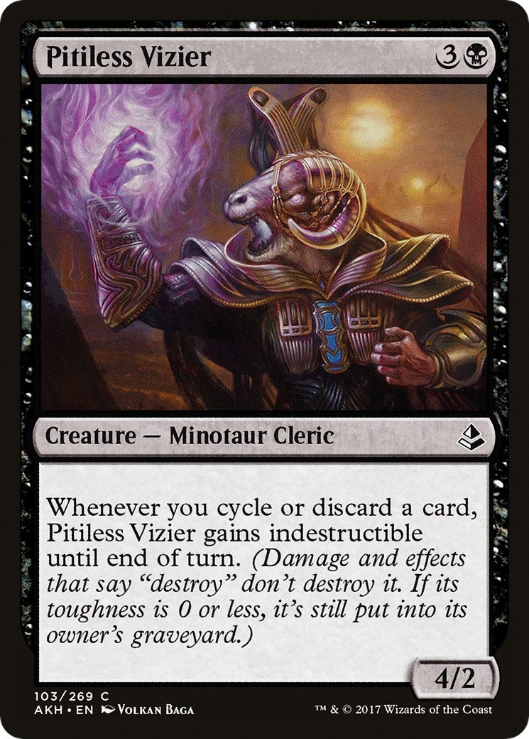 Pitiless Vizier (103) [AKH] - MTG Single