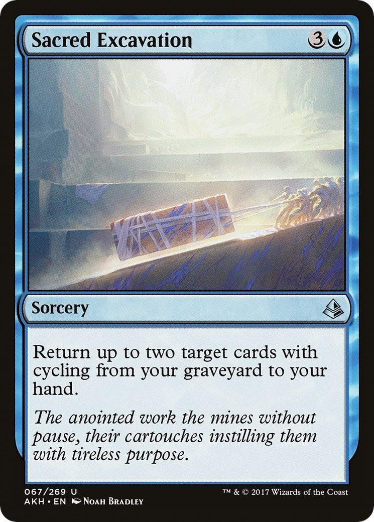 Sacred Excavation (67) [AKH] - MTG Single