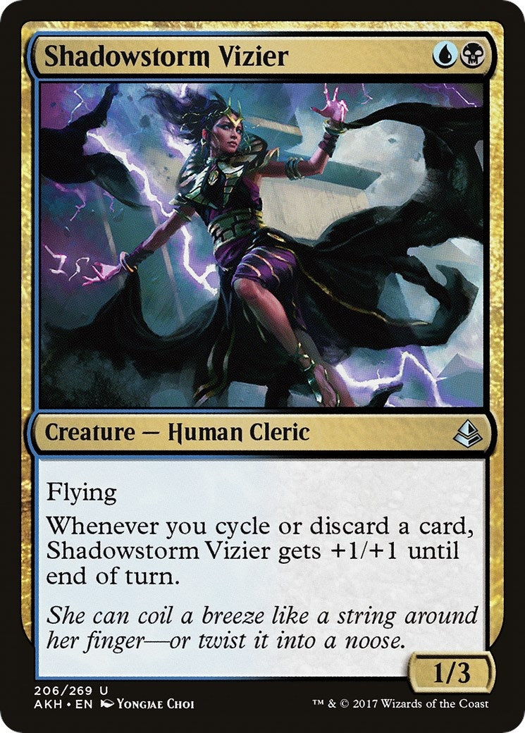 Shadowstorm Vizier (206) [AKH] - MTG Single