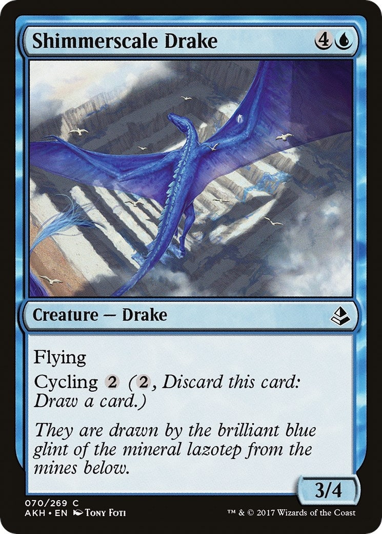 Shimmerscale Drake (70) [AKH] - MTG Single
