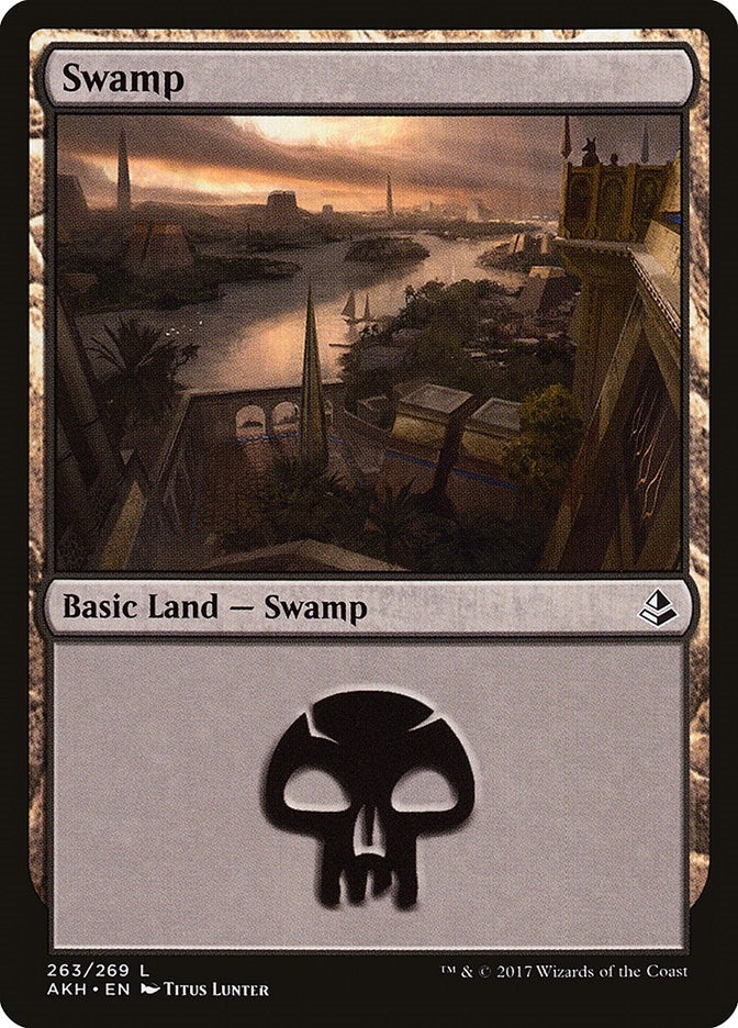 Swamp (263) (263) [AKH] - MTG Single