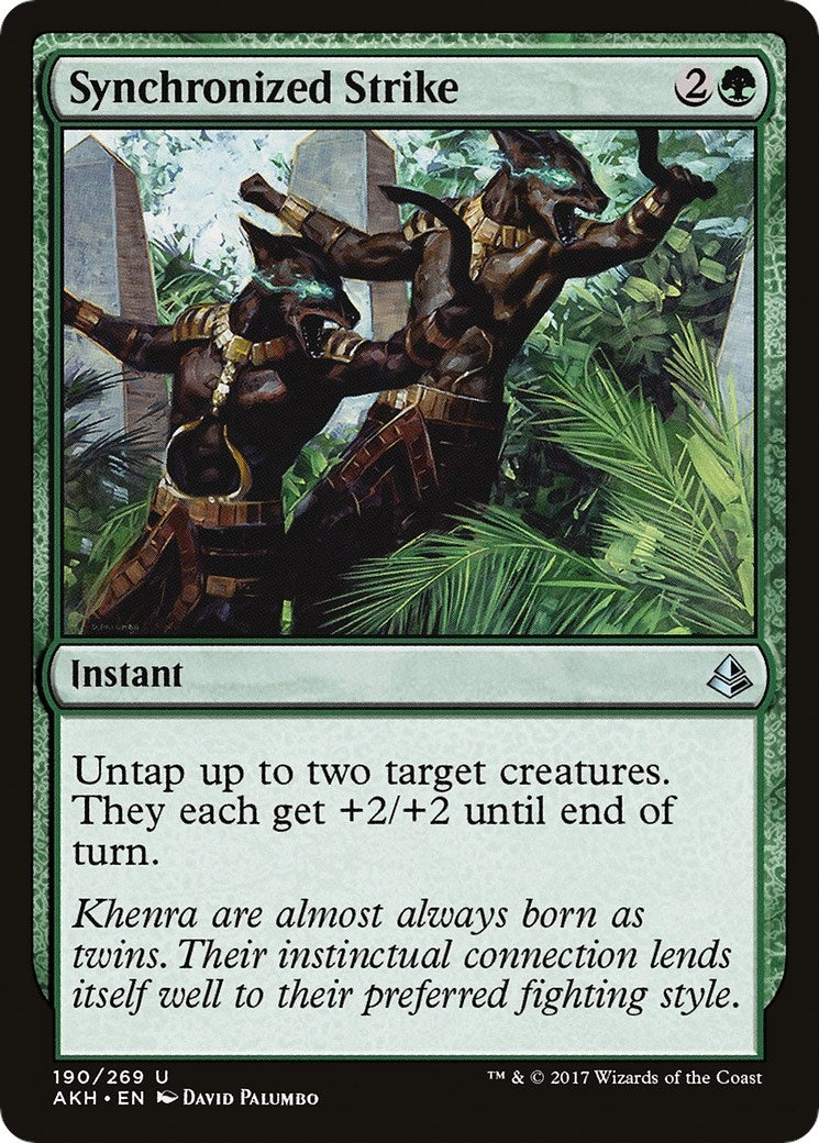 Synchronized Strike (190) [AKH] - MTG Single