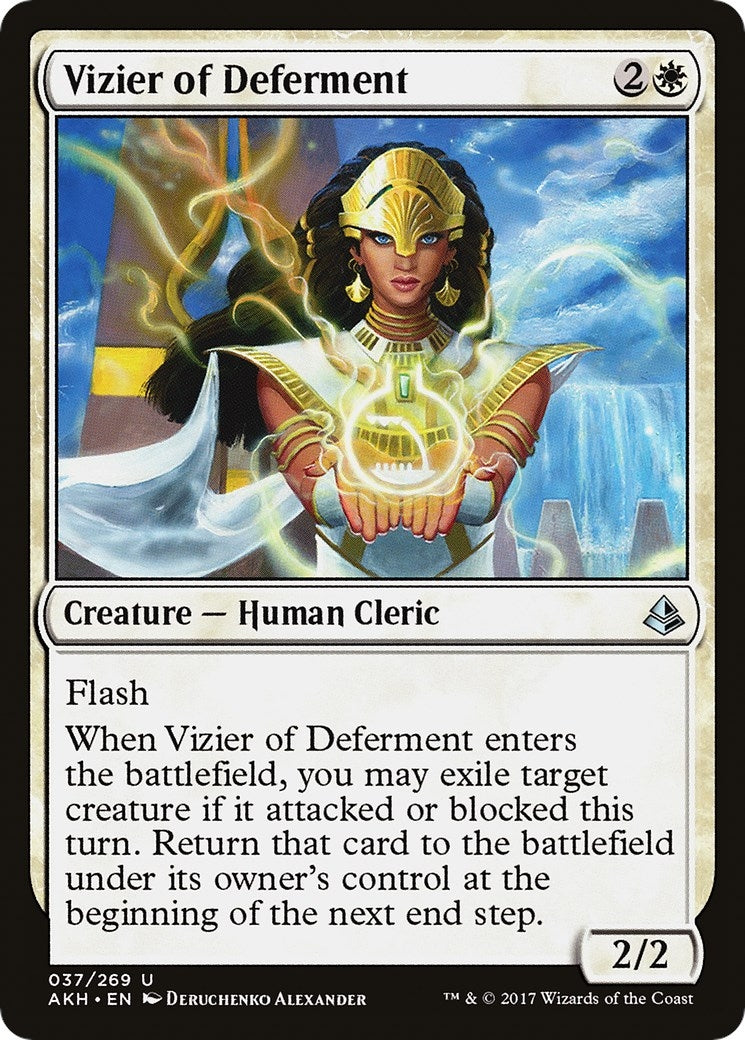 Vizier of Deferment (37) [AKH] - MTG Single