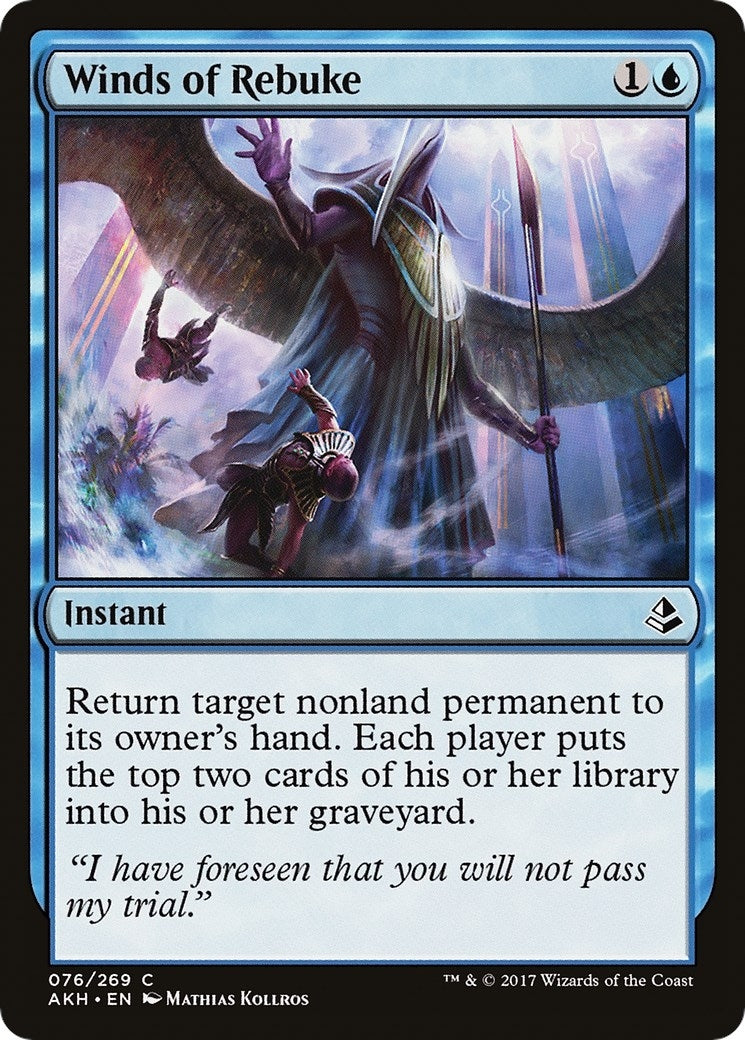 Winds of Rebuke (76) [AKH] - MTG Single