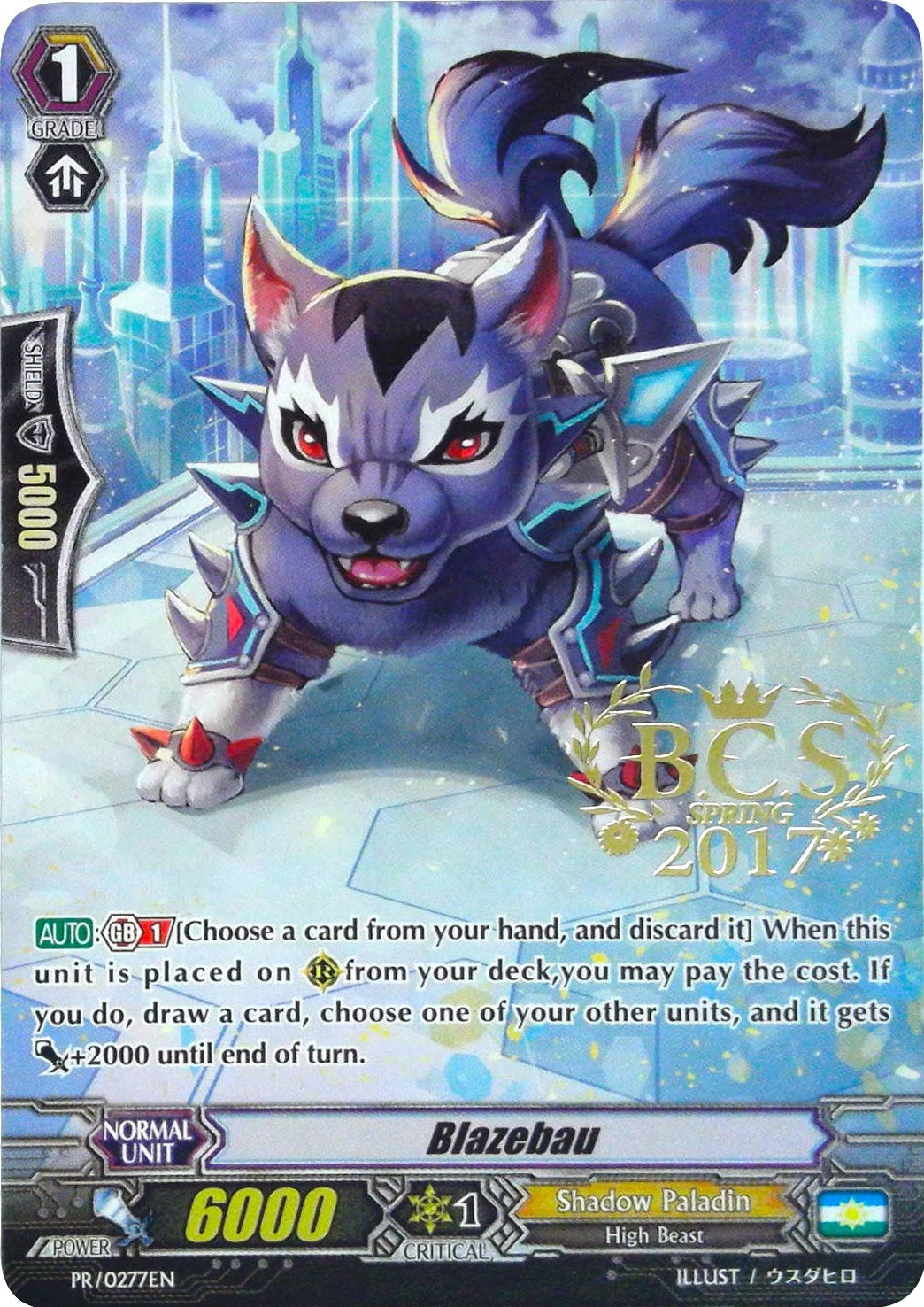 Blazebau (277) [PR] - Cardfight Vanguard Single