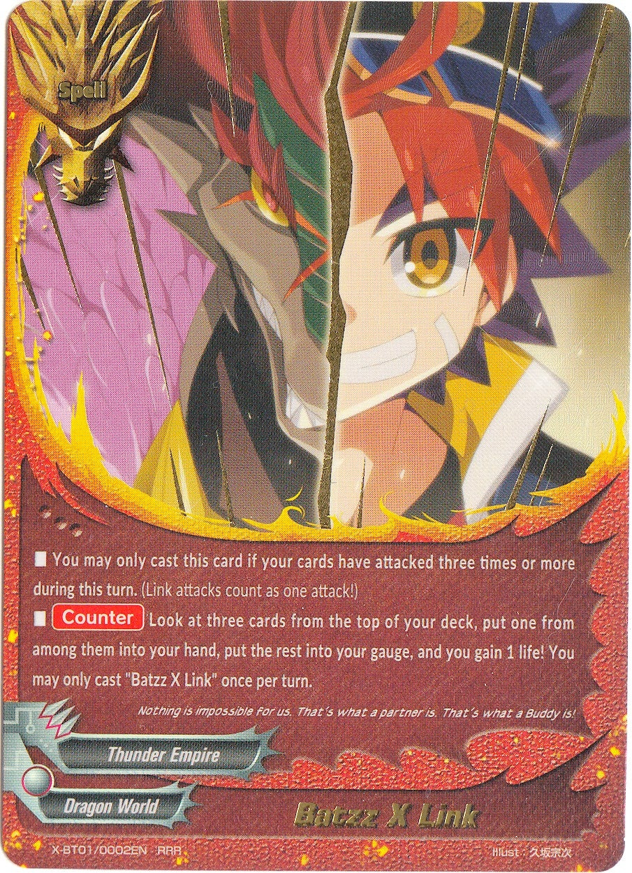 Batzz x Link (10002) [X-BT01] - Future Card BuddyFight Single