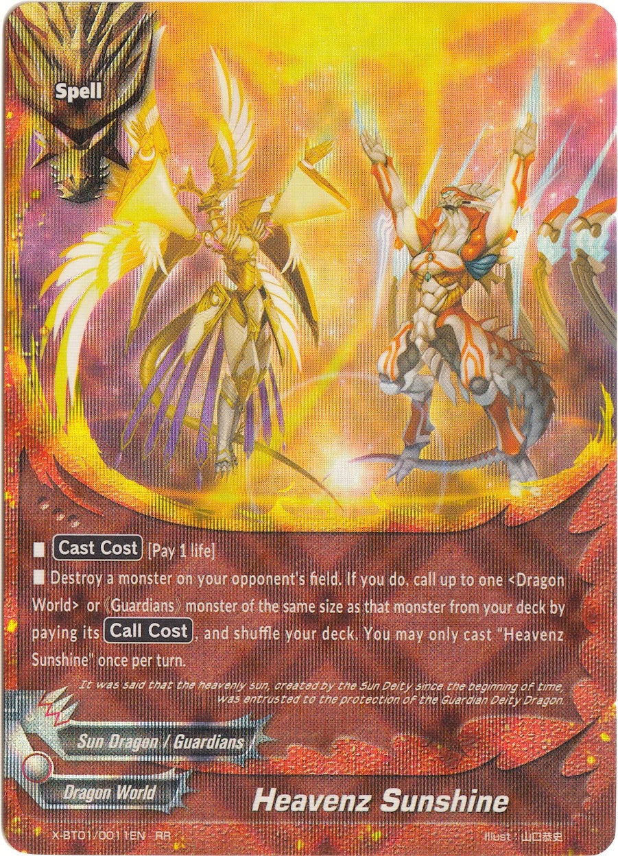 Heavenz Sunshine (10011) [X-BT01] - Future Card BuddyFight Single