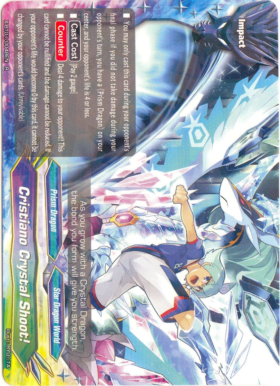 Cristiano Crystal Shoot! (10048) [X-BT01] - Future Card BuddyFight Single