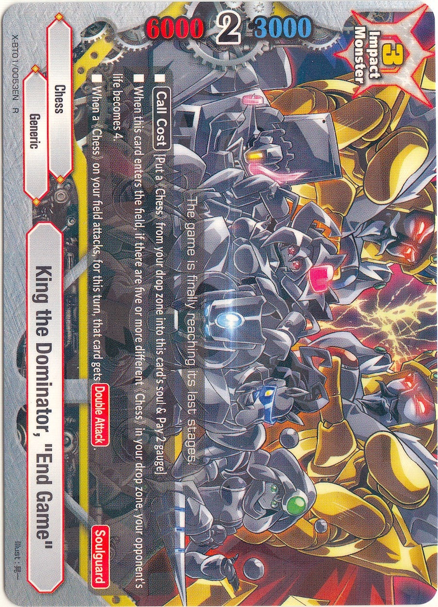 King the Dominator ’End Game’ (10053) [X-BT01] - Future Card BuddyFight Single