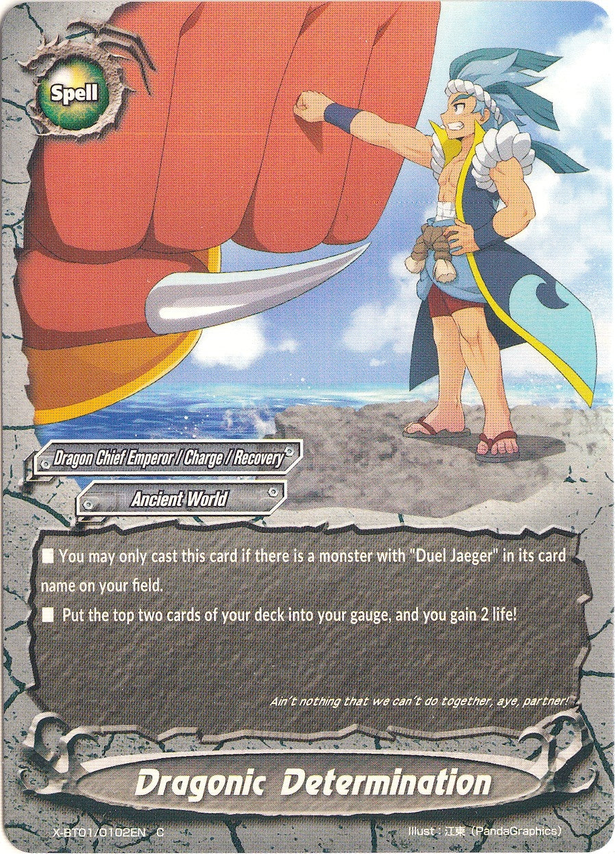 Dragonic Determination (10102) [X-BT01] - Future Card BuddyFight Single