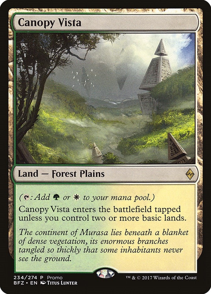 Canopy Vista (234) [SSP] - MTG Single